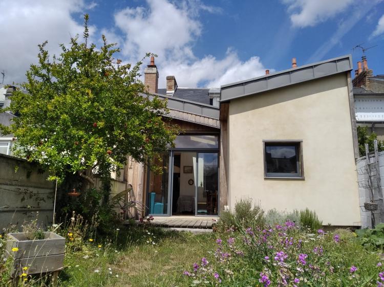 extension vers le jardin sud