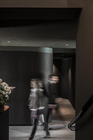 intérieur restaurant gastronomique circulation - reims champagne