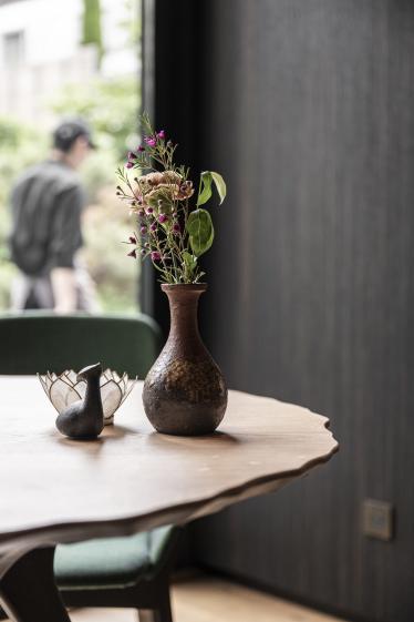 vue intérieure - restaurant gastronomique étoilé