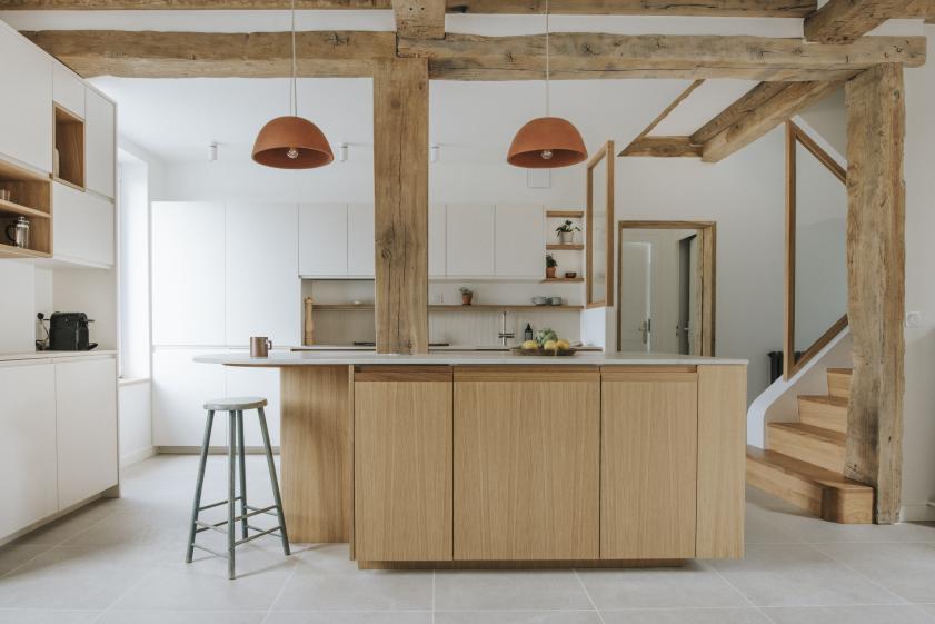 Restructuration d'une maison ancienne - Cuisine