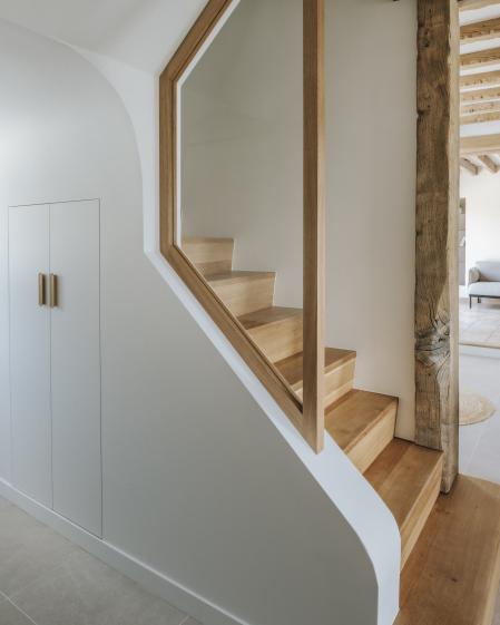 Restructuration d'une maison ancienne - Escalier