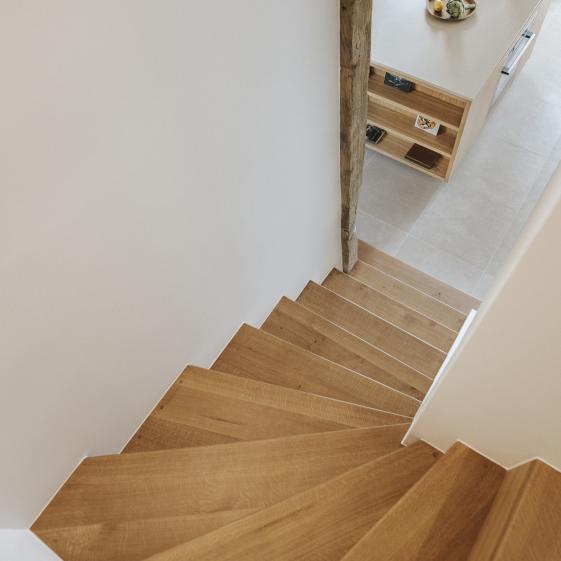 Restructuration d'une maison ancienne - Escalier