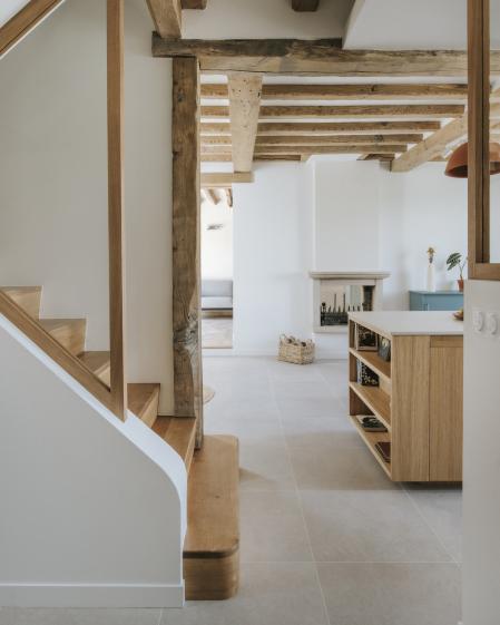 Restructuration d'une maison ancienne - Escalier