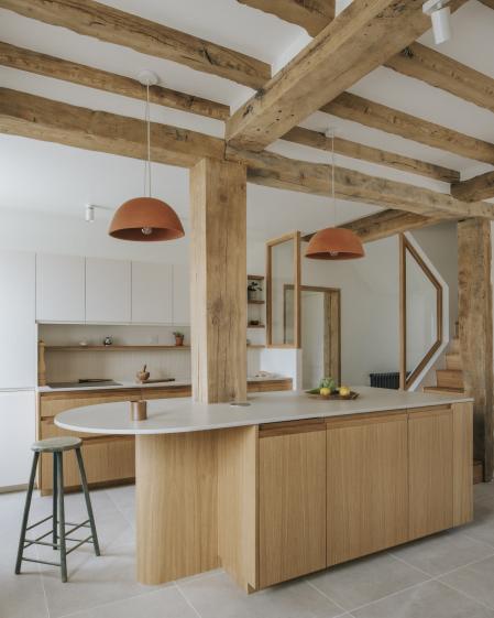 Restructuration d'une maison ancienne - Cuisine
