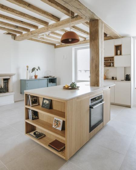 Restructuration d'une maison ancienne - Cuisine
