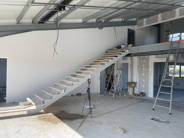Montage de l'escalier
