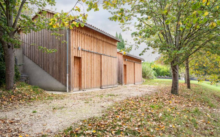 CONSTRUCTION D’UN GARAGE ET D’UN ATELIER - OSSATURE BOIS