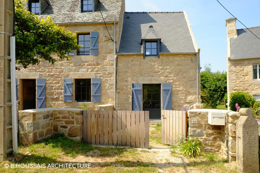 Façade rénovée