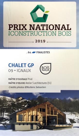 Maison bois - Finaliste du Prix National de la construction Bois - Projet par l'atelier S architectures, architecte à Toulouse