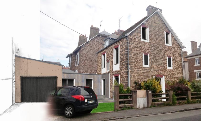 façade sud projet