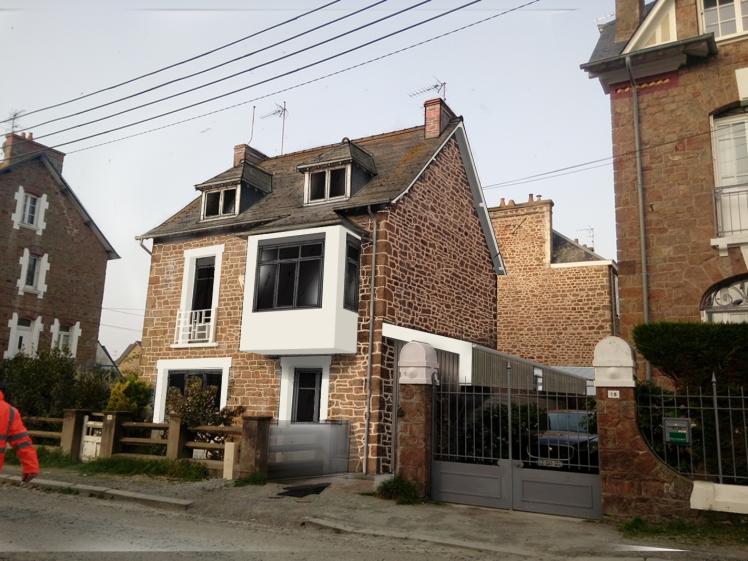façade est projet