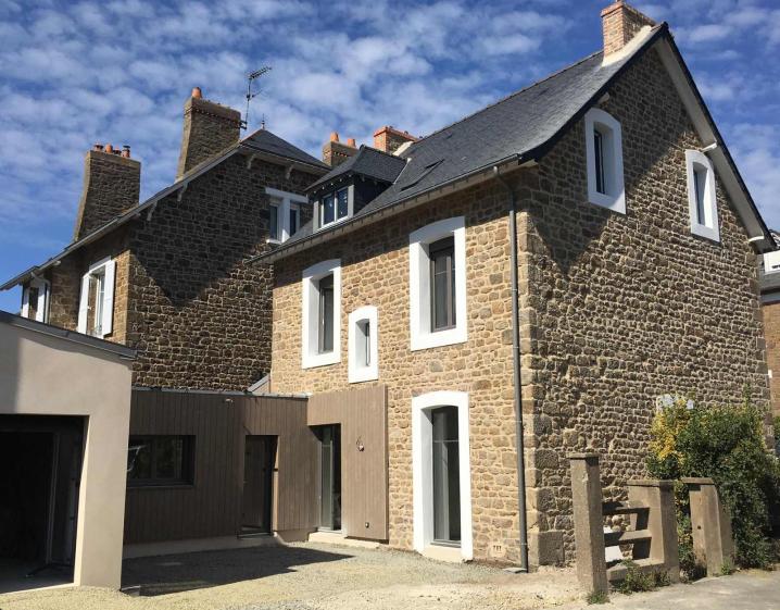 façade sud après