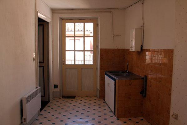 Rénovation totale d'un appartement dans le quartier Compans Cafarelli : appartement avant travaux - Projet par l'Atelier S architecte et architecte d'intérieur à Toulouse