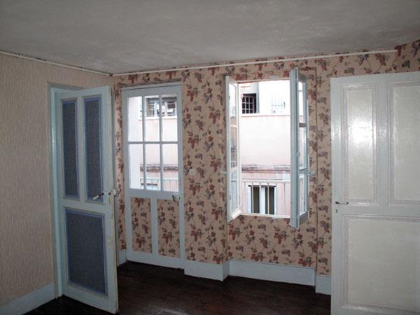 Rénovation totale d'un appartement dans le quartier Compans Cafarelli : appartement avant travaux - Projet par l'Atelier S architecte et architecte d'intérieur à Toulouse
