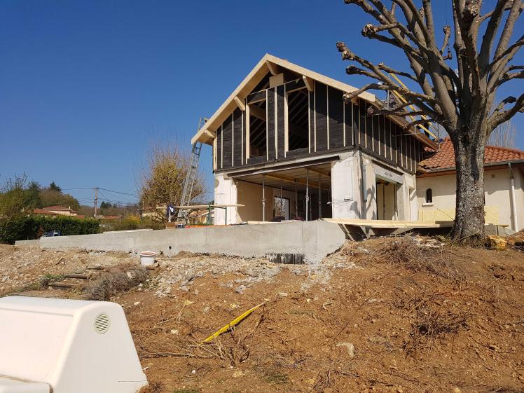 Extension et Surélévation à Morancé