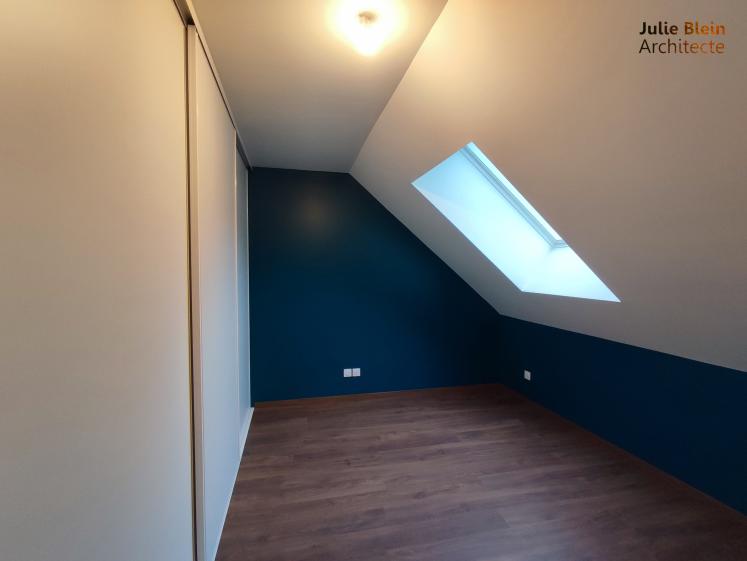 chambre bleue