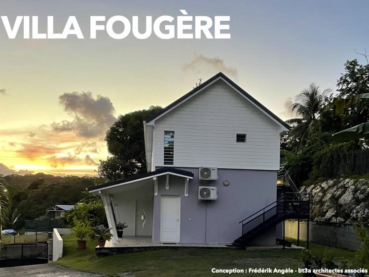 Villa en R+1 de type T6 - Frédérik ANGÈLE BT3A Architectes