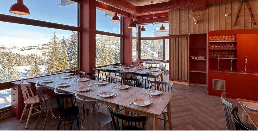 Salle restaurant vue panoramique