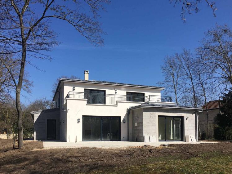 Vue terrasse phase travaux