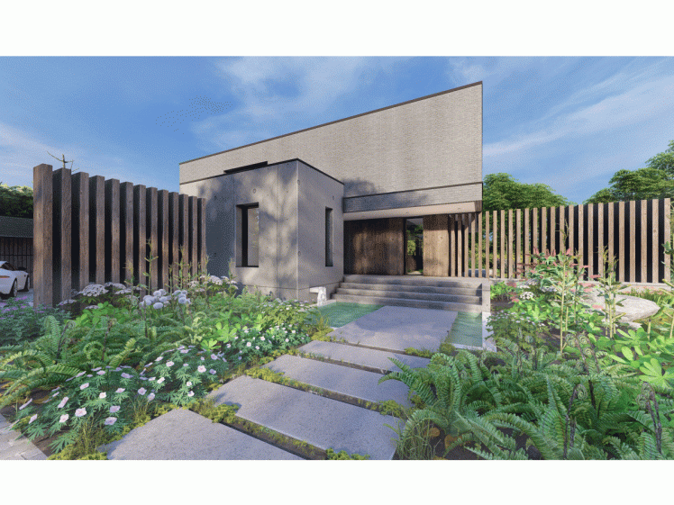 Construction d'une maison à Treize-septiers architecte 85 Atelier14
