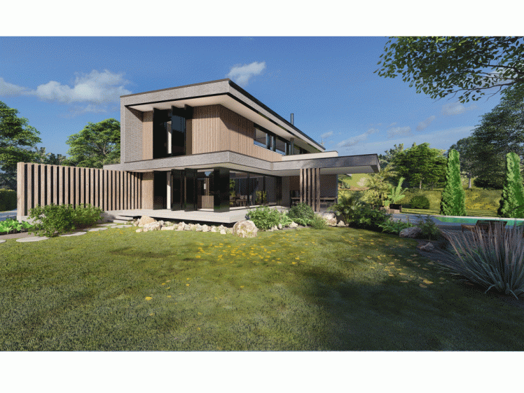 Construction d'une maison à Treize-septiers architecte 85 Atelier14