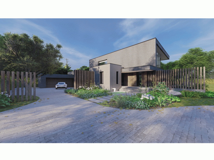 Construction d'une maison à Treize-septiers architecte 85 Atelier14