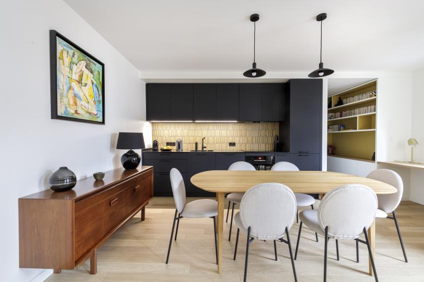 Salle à manger/cuisine - Photo de Thibault Pousset 