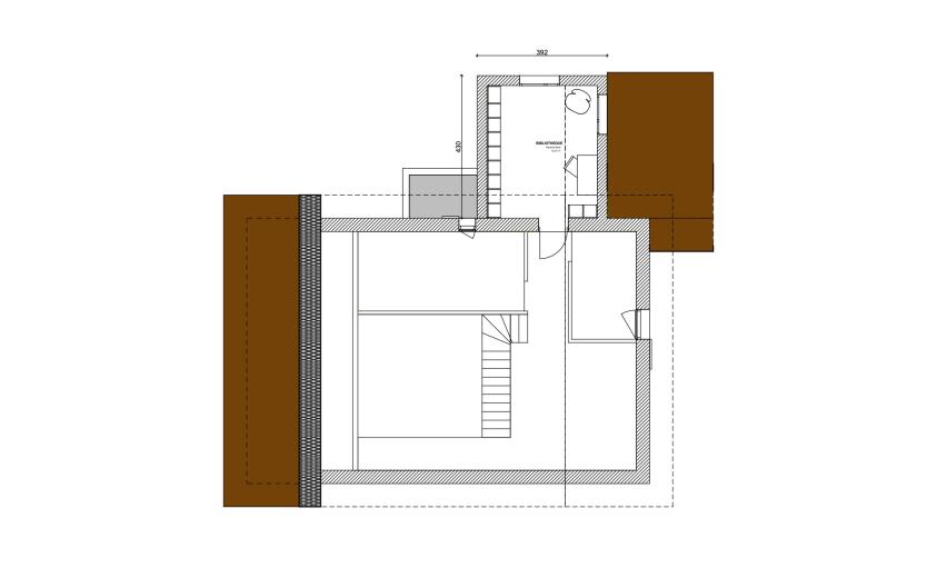 MOUGUERRE - plan étage, LP architecte