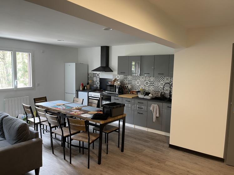 Salle de repos des stagiaires