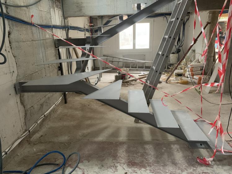 Ossature escalier RDC/R+1