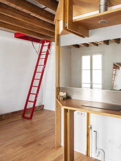 Vue de l'escalier