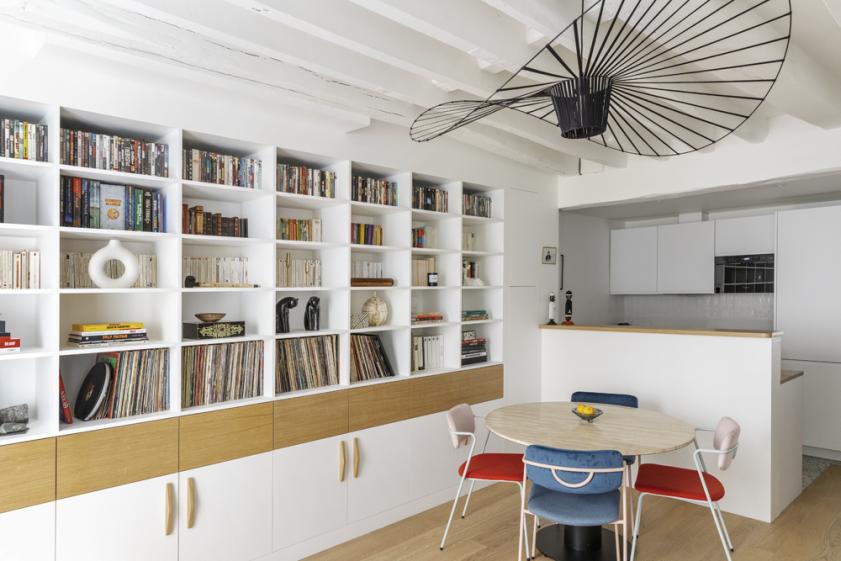 Meuble-bibliothèque