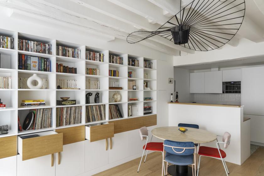 Meuble-bibliothèque