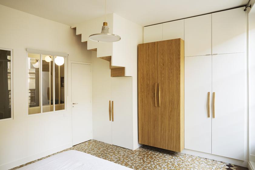 Meuble dressing de la chambre
