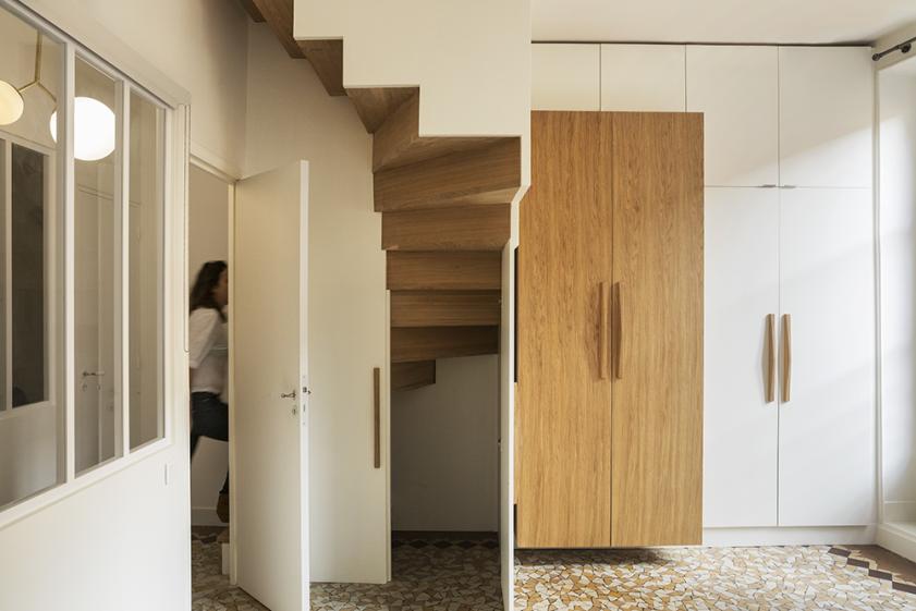 Meuble dressing de la chambre.