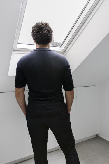 Salle de bain sous pente