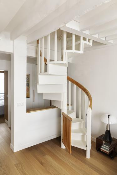 Escalier existant modifié