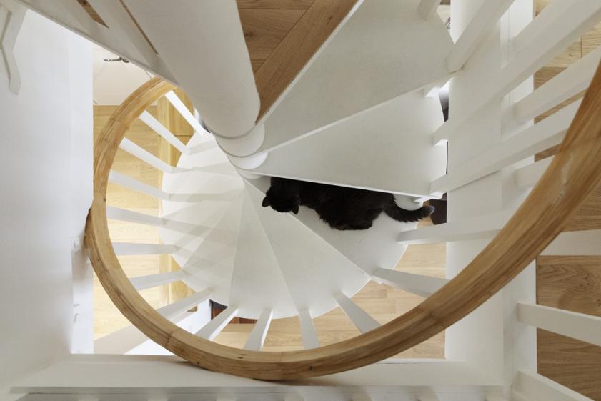 Escalier existant modifié