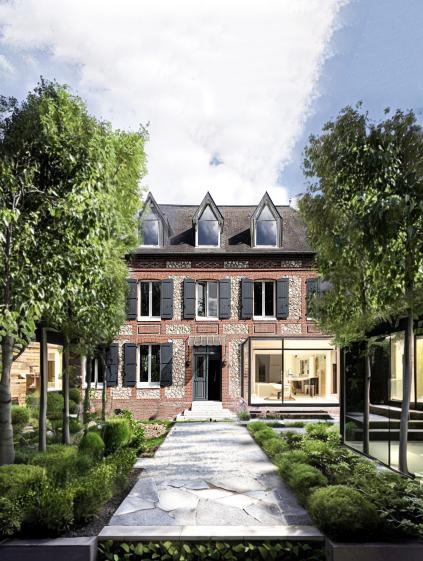 Rénovation d'une maison de maître en Normandie