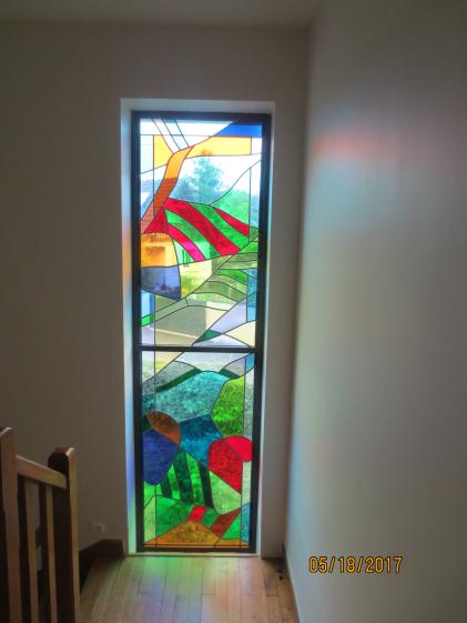VITRAIL ETAGE APRES TRAVAUX