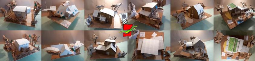 "Archives" ; Maquettes projets : « ÉTUDES » & CHANTIERS" 
