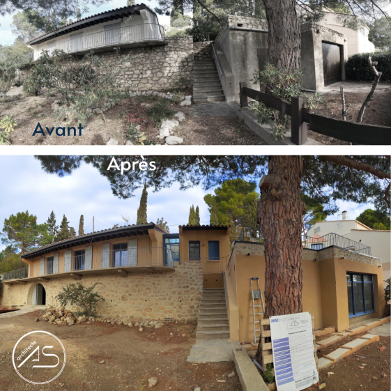 Avant Apres - Amélie Soriano Architecte