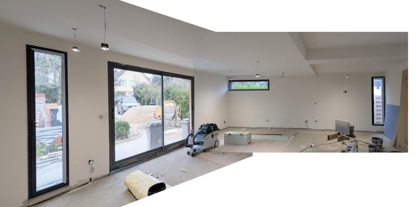 Aperçu intérieur extension de la zone de vie
