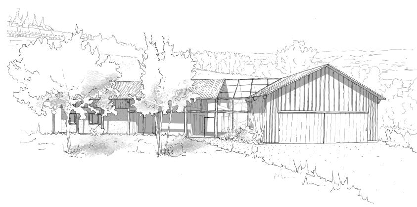 Perspective de permis de construire