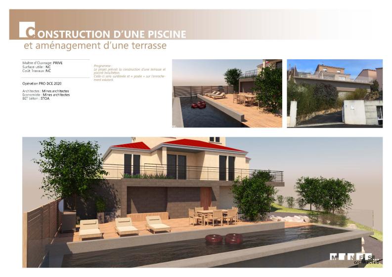 TERRASSE ET PISCINE