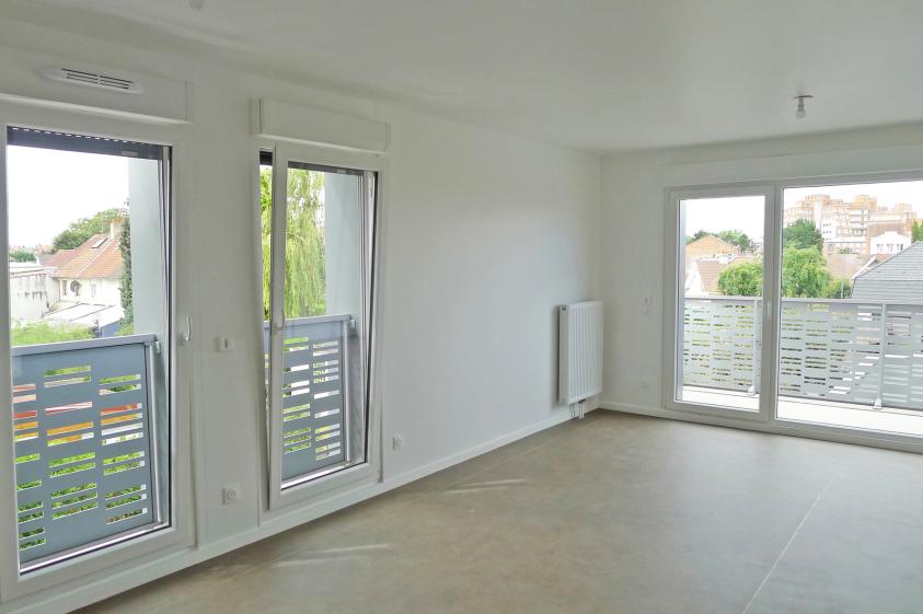 Séjour d'un appartement d'étage