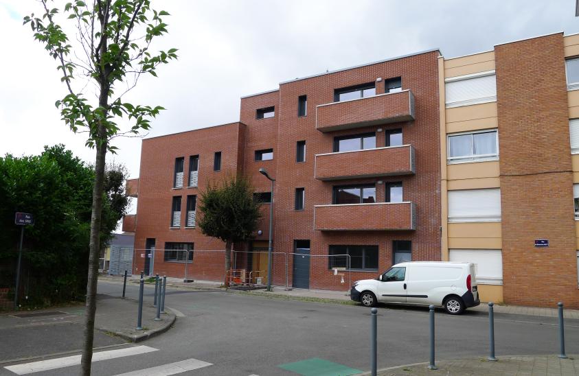 Phase chantier - Vue depuis la rue des Fougères