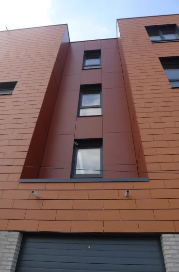 Vue de façade devant