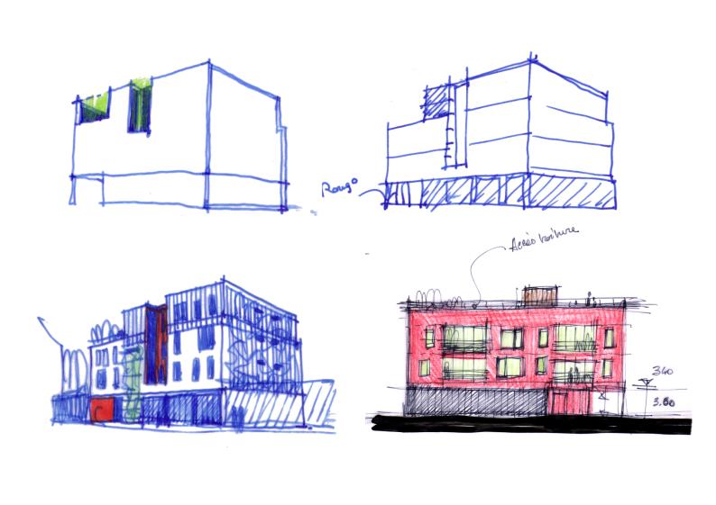 Croquis d'étude