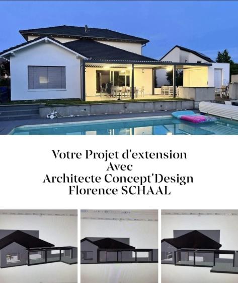EXTENSION ESPACE SPA - PISCINE